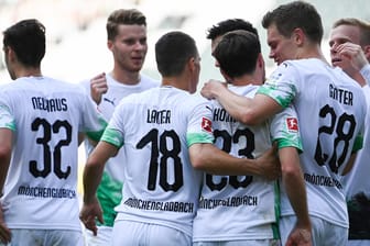 Bundesliga: Die Gladbacher diktierten in der 1. Halbzeit die Partie gegen Wolfsburg,