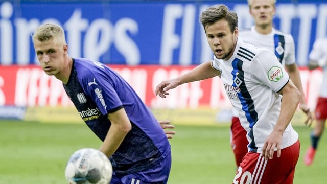 Der HSV verschenkte erneut wichtige Punkte im Aufstiegsrennen.