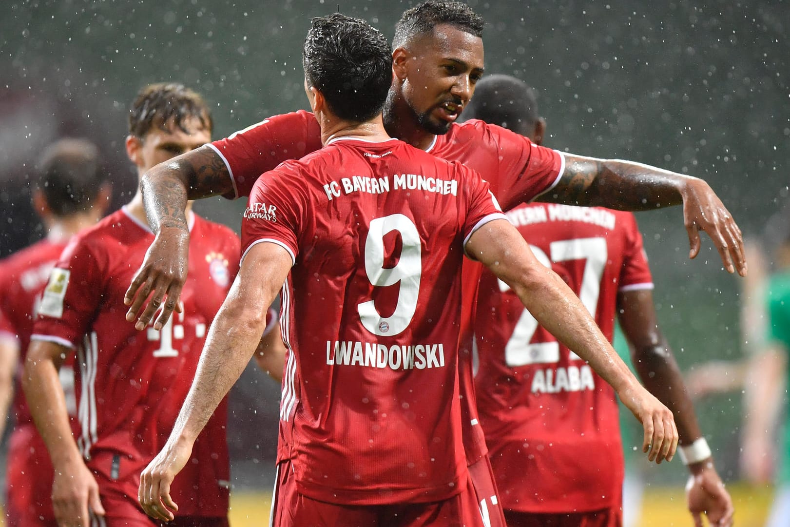 Robert Lewandowski: der Pole erzielte das erlösende 1:0 gegen Bremen.
