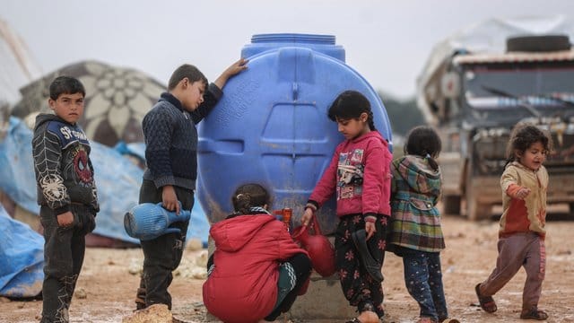 Kinder leiden besonders unter dem Bürgerkrieg in Syrien.