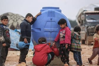 Kinder leiden besonders unter dem Bürgerkrieg in Syrien.