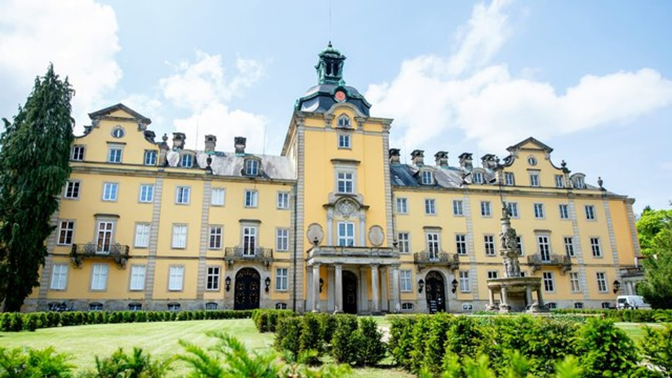 Blick auf Schloss Bückeburg