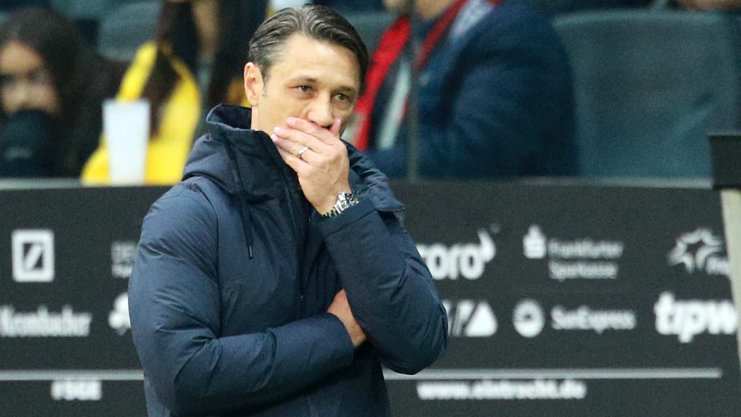 Bayern-Coach Niko Kovac war nach dem 1:5 in Frankfurt mehr als bedient.