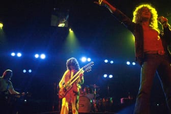 Led Zeppelin in 1978: Nur zwei Jahre später wurde das Aus der Rockband verkündet.