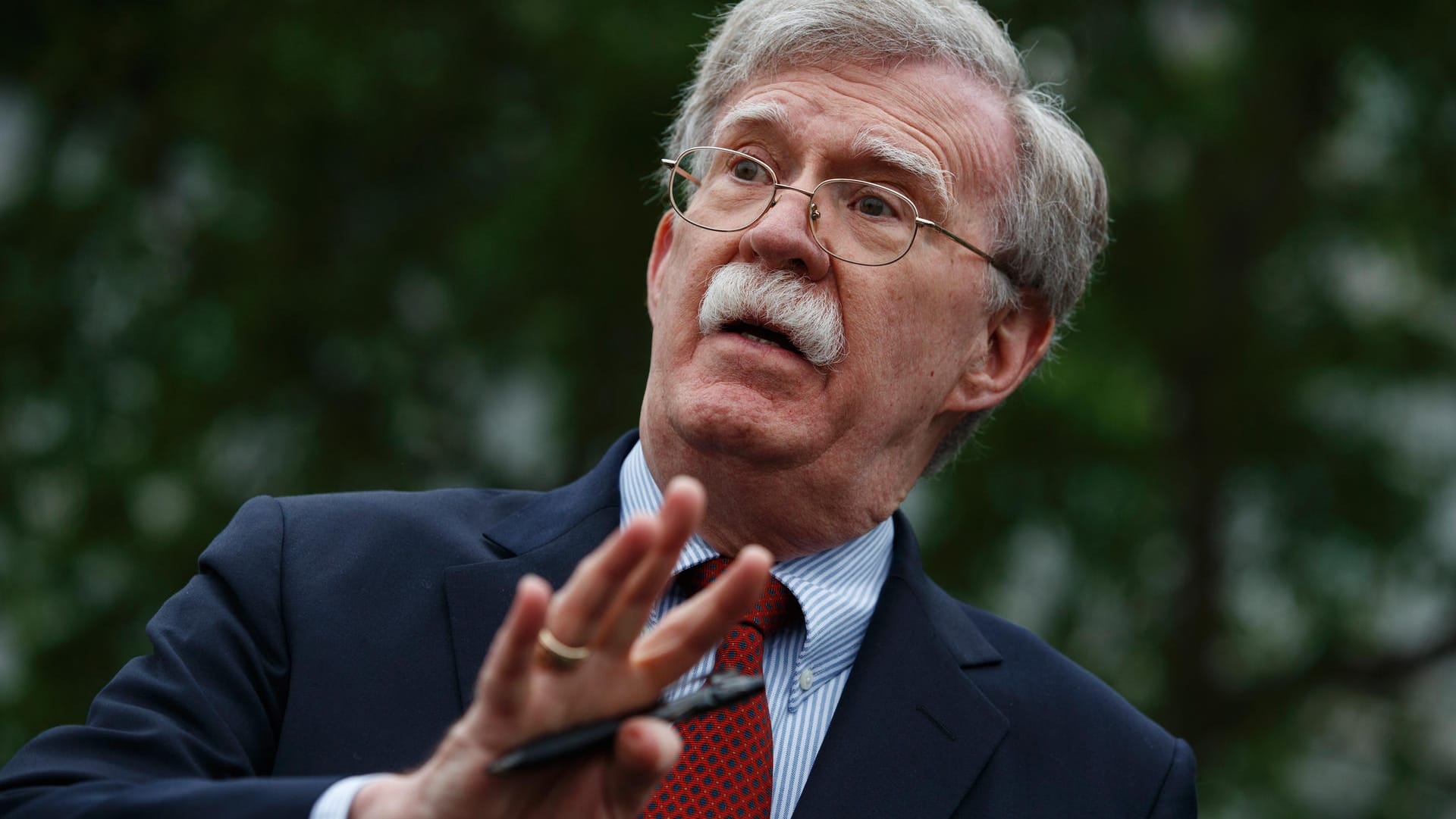 John Bolton: Wegen Meinungsverschiedenheiten mit dem US-Präsidenten musste der einstige Sicherheitsberater im September überraschend seinen Posten räumen. (Archivbild)