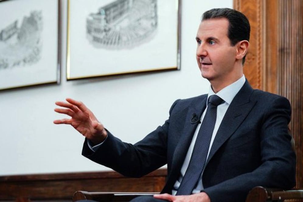 Syriens Präsident Baschar al-Assad: Nach mehr als neun Jahren Bürgerkrieg beherrschen Assads Anhänger wieder mehr als zwei Drittel des Landes.