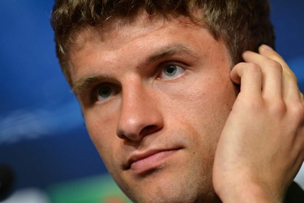 Hat nach der Finalniederlage der Bayern 2012 seinen Mitspielern mit einer SMS Mut zugesprochen: Thomas Müller.