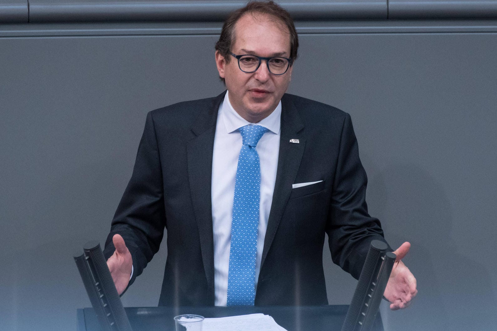 Alexander Dobrindt: Der CDU-Landesgruppenchef kritisiert den US-Präsidenten.