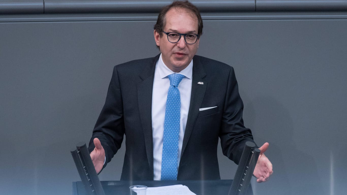 Alexander Dobrindt: Der CDU-Landesgruppenchef kritisiert den US-Präsidenten.