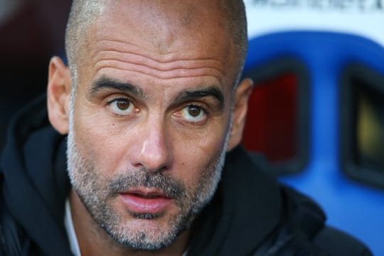 Hat deutliche Worte gegen Rassismus ausgesprochen: Pep Guardiola, Trainer von Manchester City.