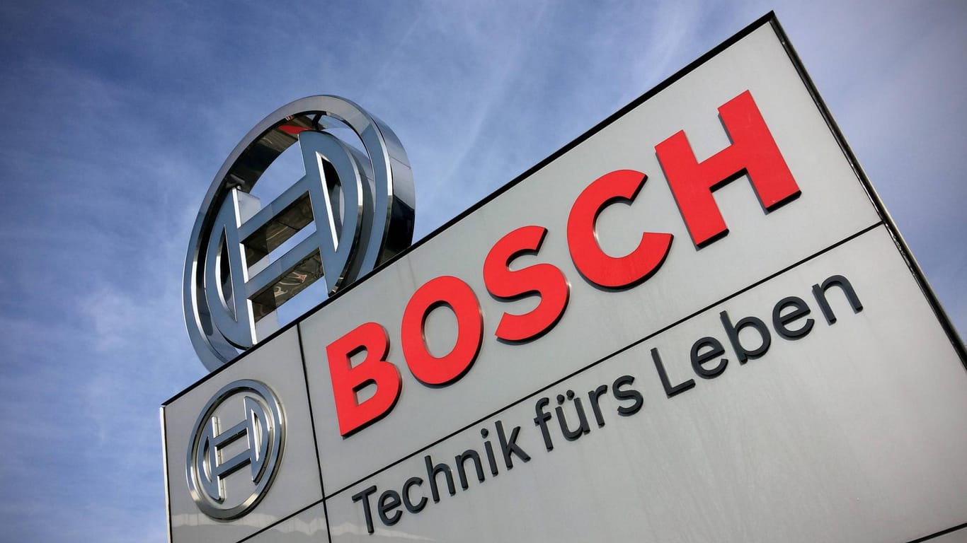 Bosch-Logo: Ein Standort in Deutschland stellt seine Produktion ein.