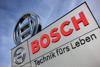 Bosch-Logo: Ein Standort in Deutschland stellt seine Produktion ein.