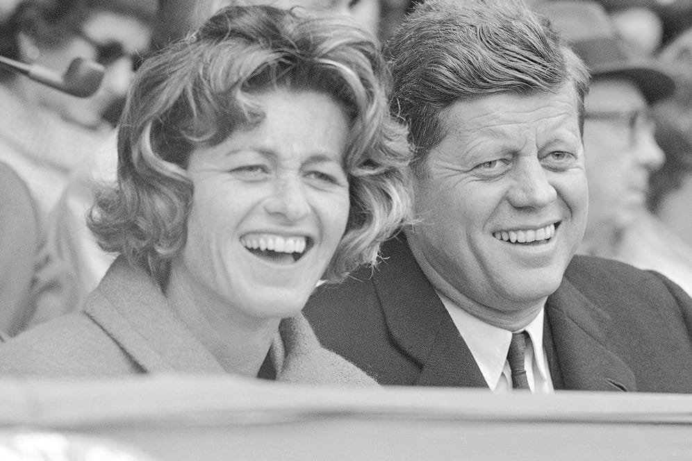 Jean Kennedy Smith und John F. Kennedy: Ein Foto aus dem Jahr 1961.