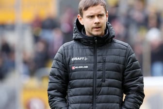 Dresdens Chris Löwe: Der Dynamo-Profi fand nach dem Spiel gegen Kiel deutliche Worte und rechnete mit der DFL ab.