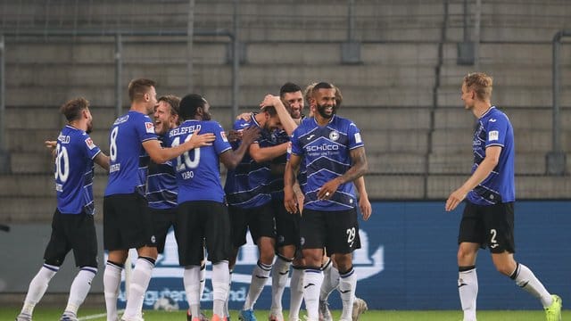 Arminia Bielefeld kürte sich auch zum Zweitliga-Meister.