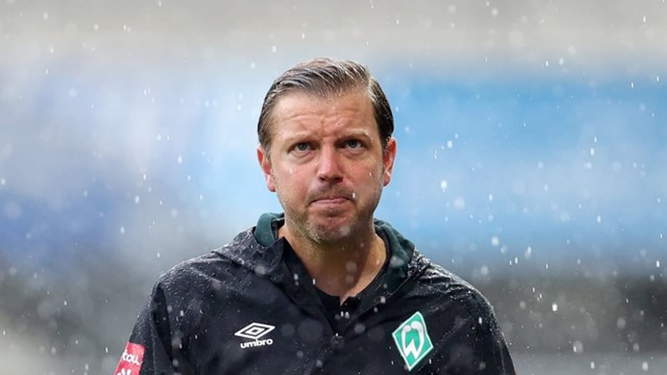 Trainer Florian Kohfeldt steht mit Werder Bremen unter Druck.