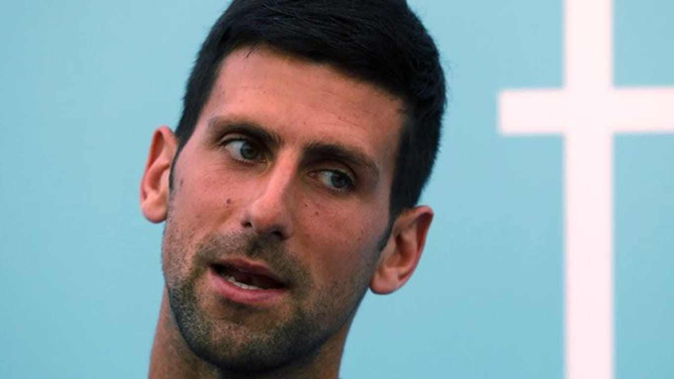 Will sich vor einer Zusage zunächst die Pläne für die US Open ansehen: Novak Djokovic.