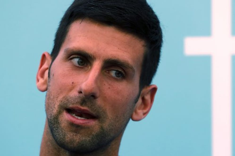 Will sich vor einer Zusage zunächst die Pläne für die US Open ansehen: Novak Djokovic.