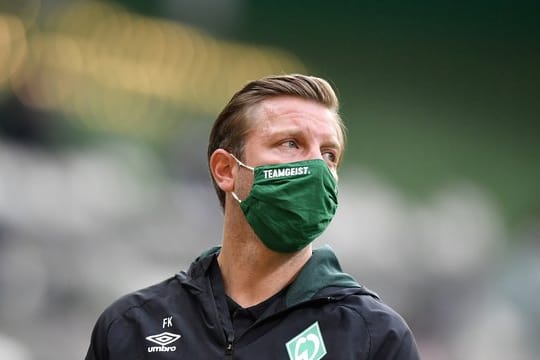 Für Trainer Florian Kohfeldt und Werder Bremen geht es beim Abstiegsduell in Mainz um "alles".