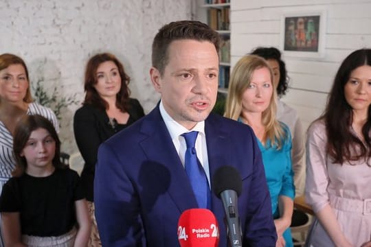 Rafal Trzaskowski ist Bürgermeister von Warschau und Präsidentschaftskandidat von Polens größtem Oppositionsbündnis.