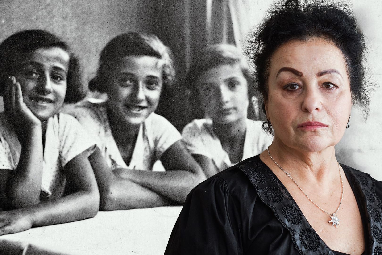 Maya Lasker-Wallfisch (r.): Die Tochter der Holocaust-Überlebenden Anita Lasker-Wallfisch (hier (l.) in ihrer Kindheit mit ihren Schwestern) will auf die Traumata der nachfolgenden Generation aufmerksam machen.