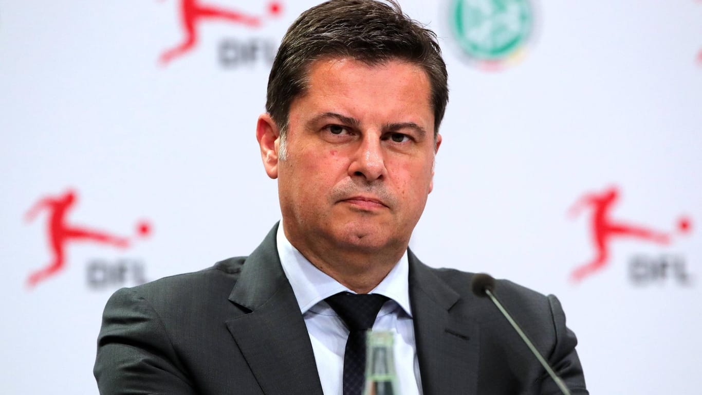 DFL-Boss: Christian Seifert wird am Montag wohl keinen neuen Rekordwert bei der Auktion der Bundesliga-Rechte vermelden.