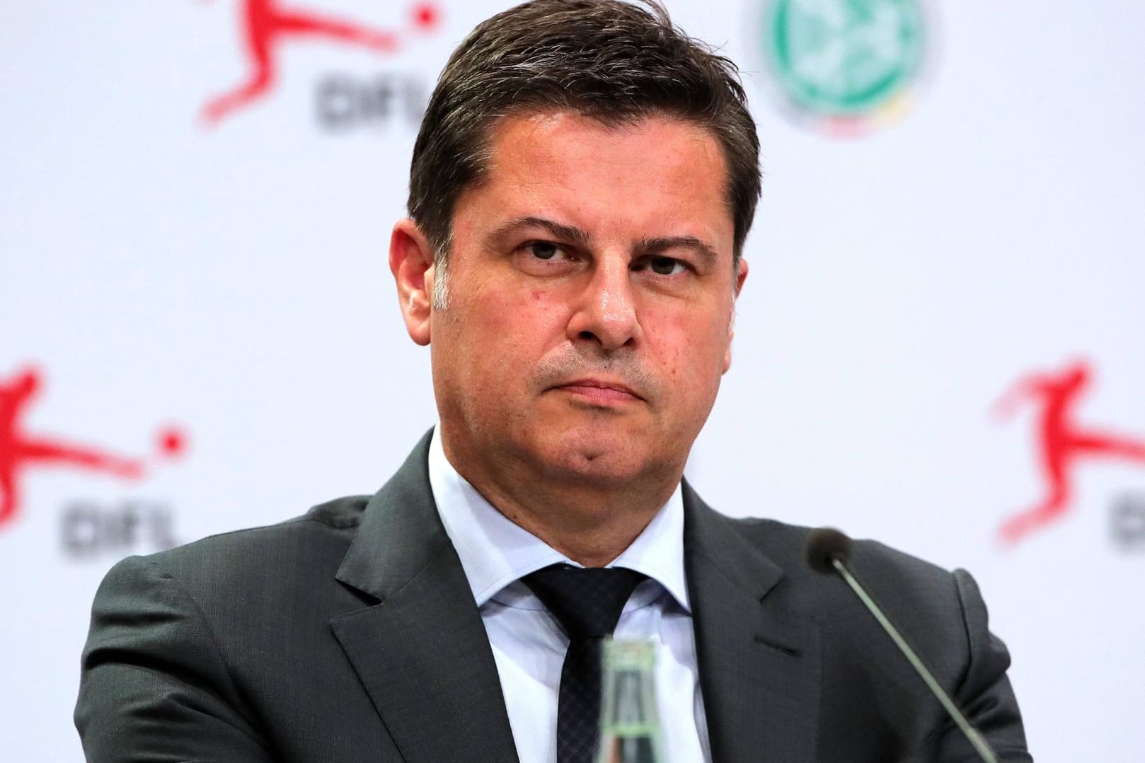 DFL-Boss: Christian Seifert wird am Montag wohl keinen neuen Rekordwert bei der Auktion der Bundesliga-Rechte vermelden.