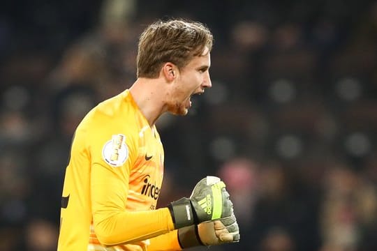 Darf mal wieder in der Bundesliga ran: Frankfurts Ersatzkeeper Frederik Rönnow.