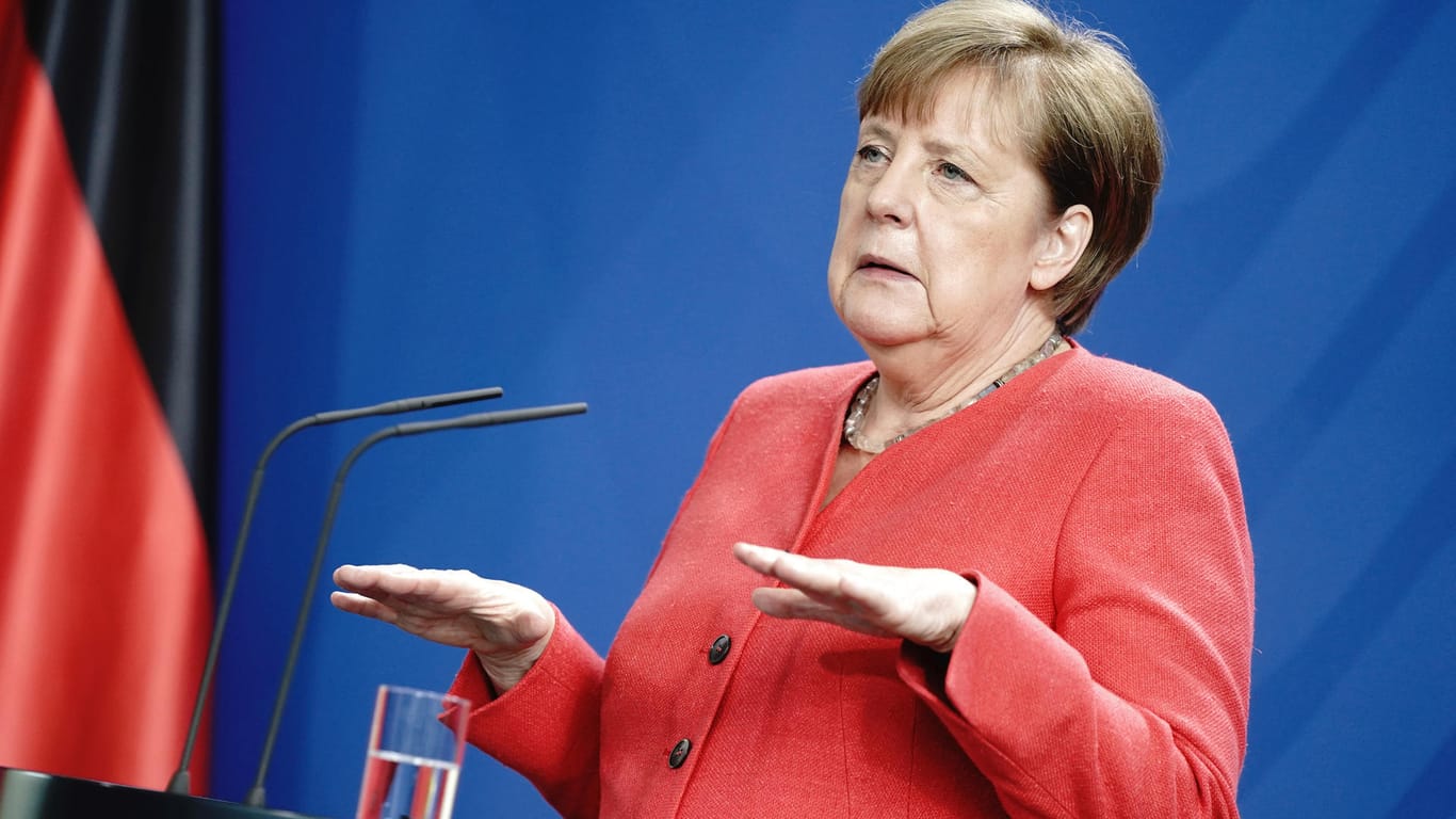 Bundeskanzlerin Angela Merkel nach dem virtuellen EU-Gipfel: "Es ist keine Übertreibung, wenn man sagt, dass wir vor der größten wirtschaftlichen Herausforderung in der Geschichte der Europäischen Union stehen."