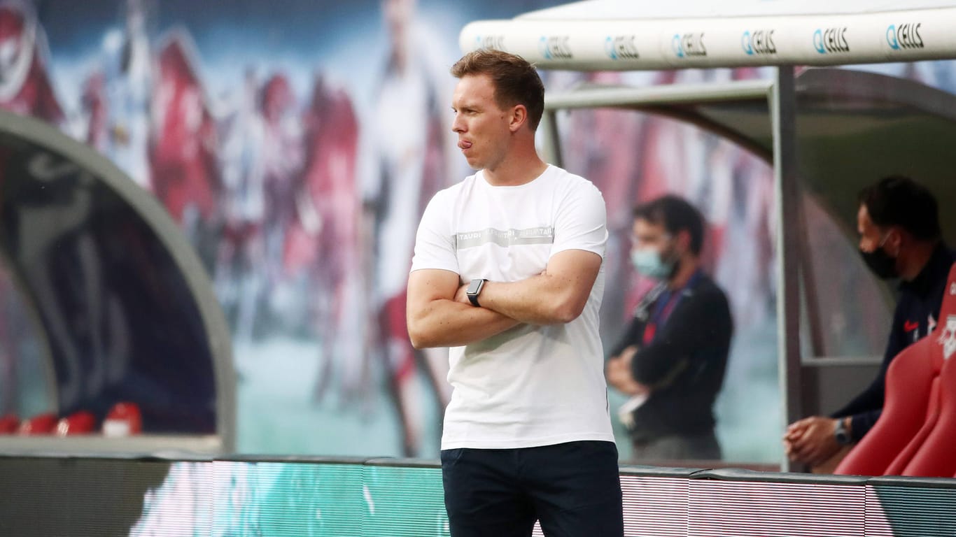 Die Champions League fest im Blick: Leipzig-Trainer Julian Nagelsmann.