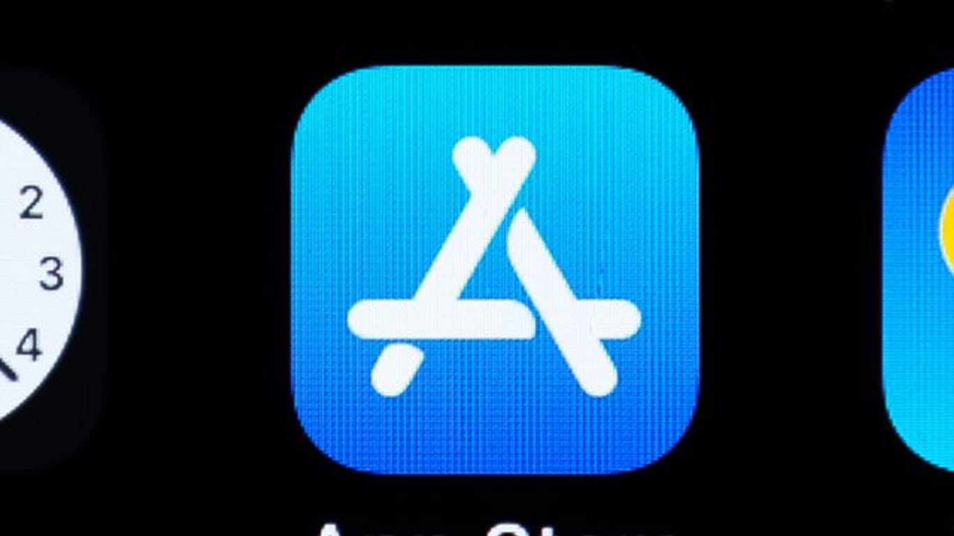 Das App-Store-Logo: Wer Apps in Apples App Store verkauft, muss eine Gebühr zahlen.