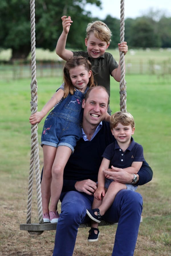 Die Fotos wurden in diesem Monat auf dem royalen Landsitz Anmer Hall in Norfolk aufgenommen.