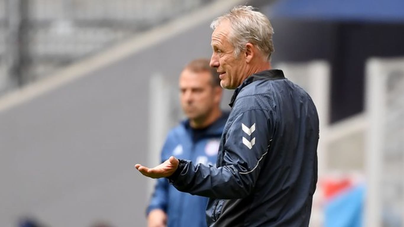 Freiburgs Trainer Christian Streich: "Wir wollten alles holen und jetzt haben wir nur das Meiste geholt.