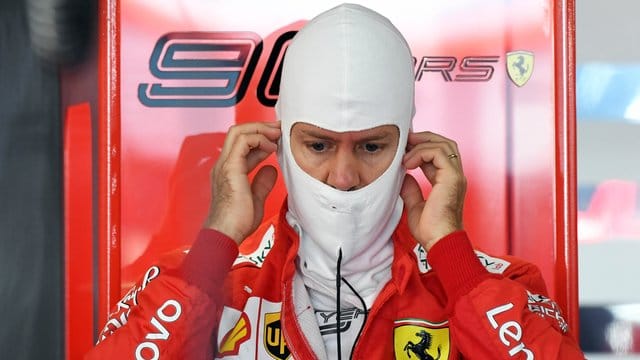 Testet vor dem Saisonstart mit Ferrari in Italien: Sebastian Vettel.