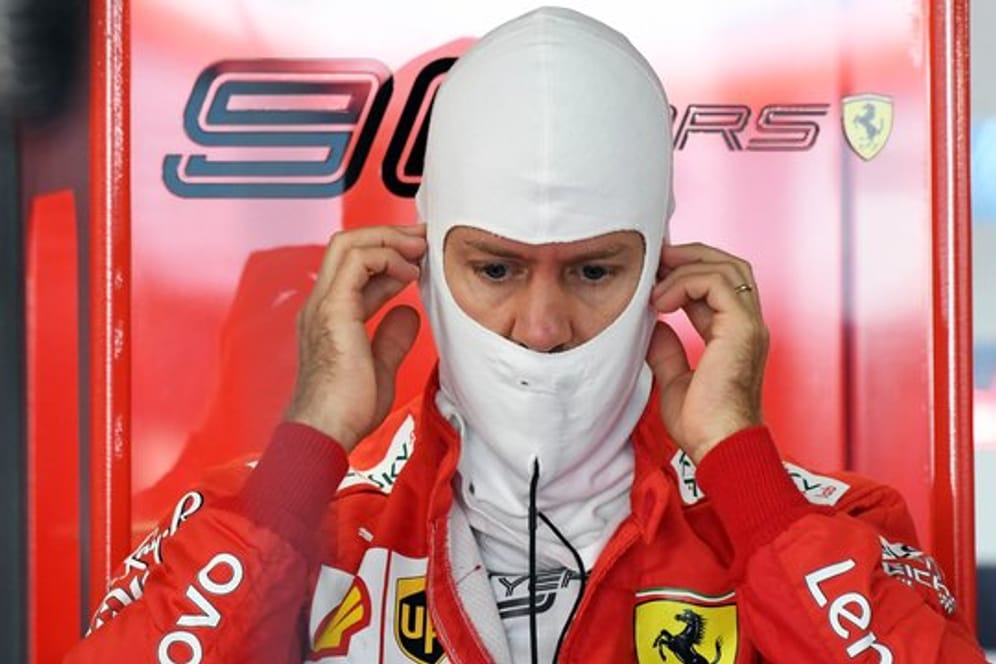 Testet vor dem Saisonstart mit Ferrari in Italien: Sebastian Vettel.