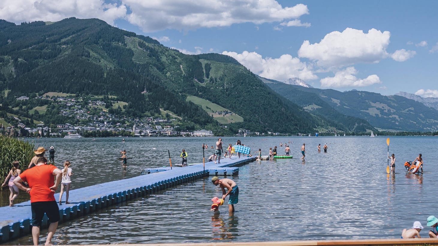 Badewetter: Die kommende Woche wird heiß. Temperaturen bis zu 32 Grad sind möglich.