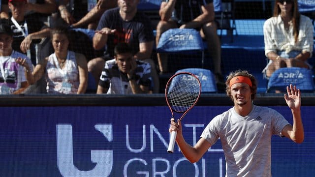 Auch Alexander Zverev hatte bei der Adria-Tour mitgespielt.