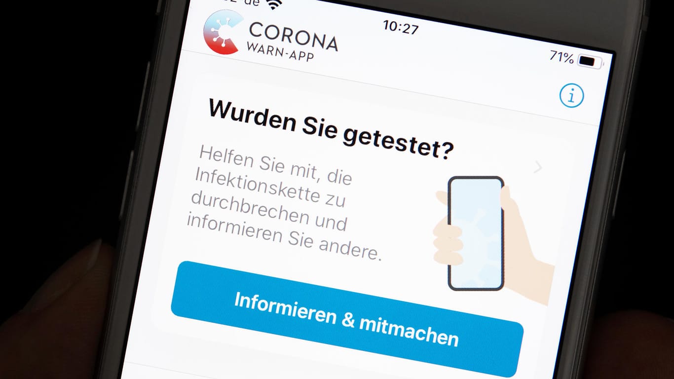 Dien Corona-Warn-App: Auf iPhones erscheint merkwürdige Warnung