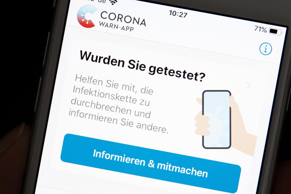 Dien Corona-Warn-App: Auf iPhones erscheint merkwürdige Warnung