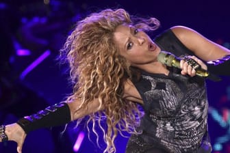 Shakira bei einem Konzert 2018 im Madison Square Garden.