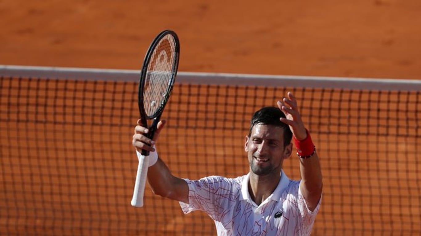 Wurde nun auch positiv auf das Coronavirus getestet: Novak Djokovic.