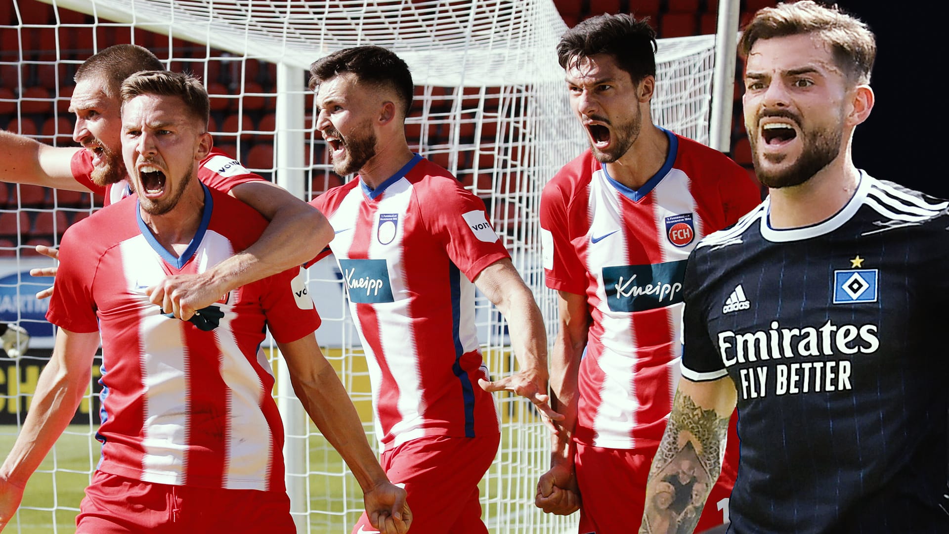 2. Liga: Am Sonntag kann der 1. FC Heidenheim mit einem Sieg gegen Bielefeld die Aufstiegsträume des HSV zerstören.