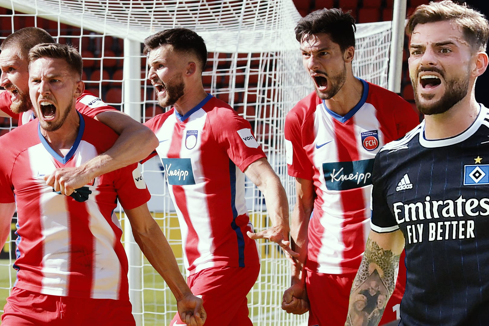 2. Liga: Am Sonntag kann der 1. FC Heidenheim mit einem Sieg gegen Bielefeld die Aufstiegsträume des HSV zerstören.