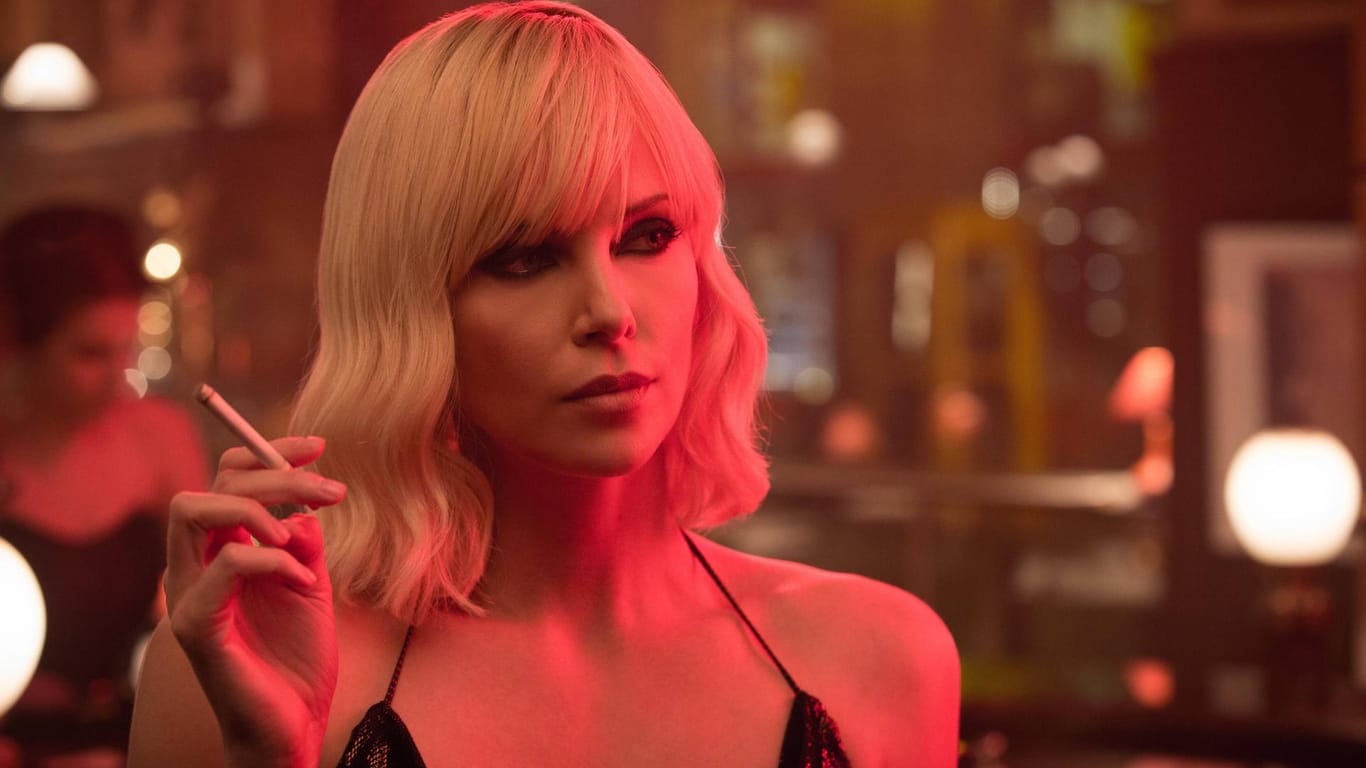 "Atomic Blonde" aus dem Jahr 2017: Charlize Theron spielte die Hauptrolle der gnadenlosen Agentin, David Guillod produzierte den Film.