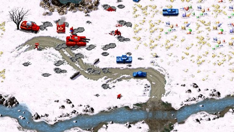 Massenschlacht im Winter: Die "Command & Conquer: Remastered Collection" enthält neben dem ersten Spiel der Reihe auch den Ableger "Alarmstufe Rot".