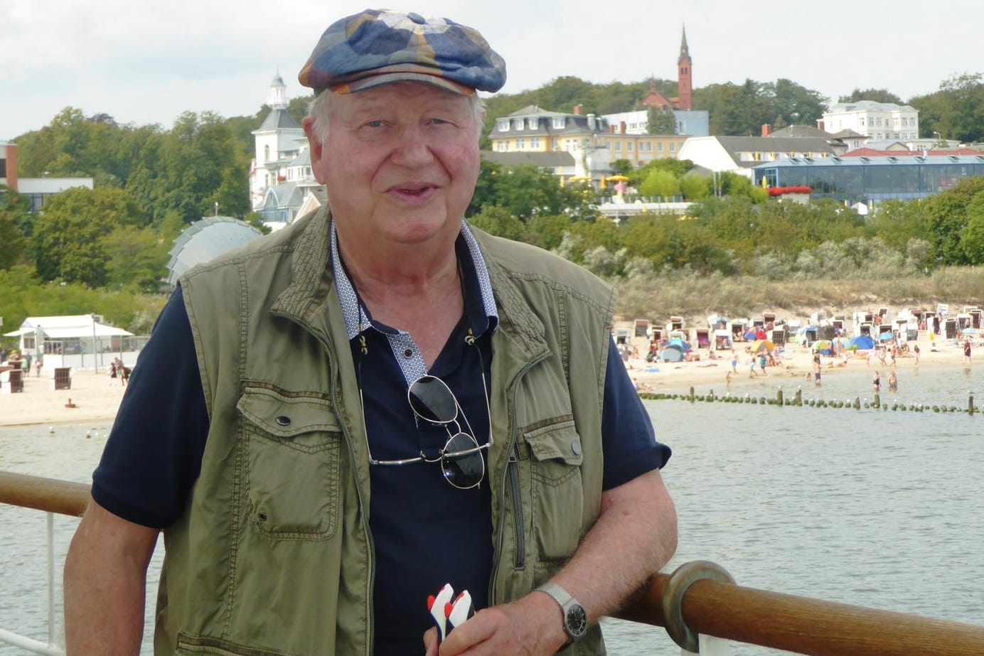 Klaus Hoss an der Ostsee 2019: Die Sehnsucht nach Urlaub wächst während der Corona-Krise.