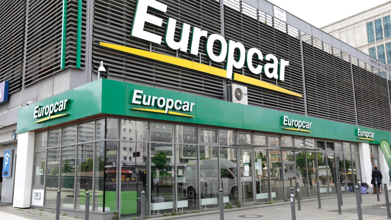 Eine Europcar-Filiale in Berlin: Der Autovermieter ist durch die Corona-Krise ins Straucheln geraten.