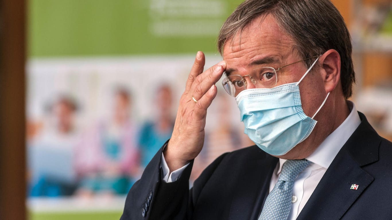 Armin Laschet: Der Ministerpräsident steht nach dem erneuten Ausbruch des Coronavirus in der Kritik, sich nicht richtig verhalten zu haben.