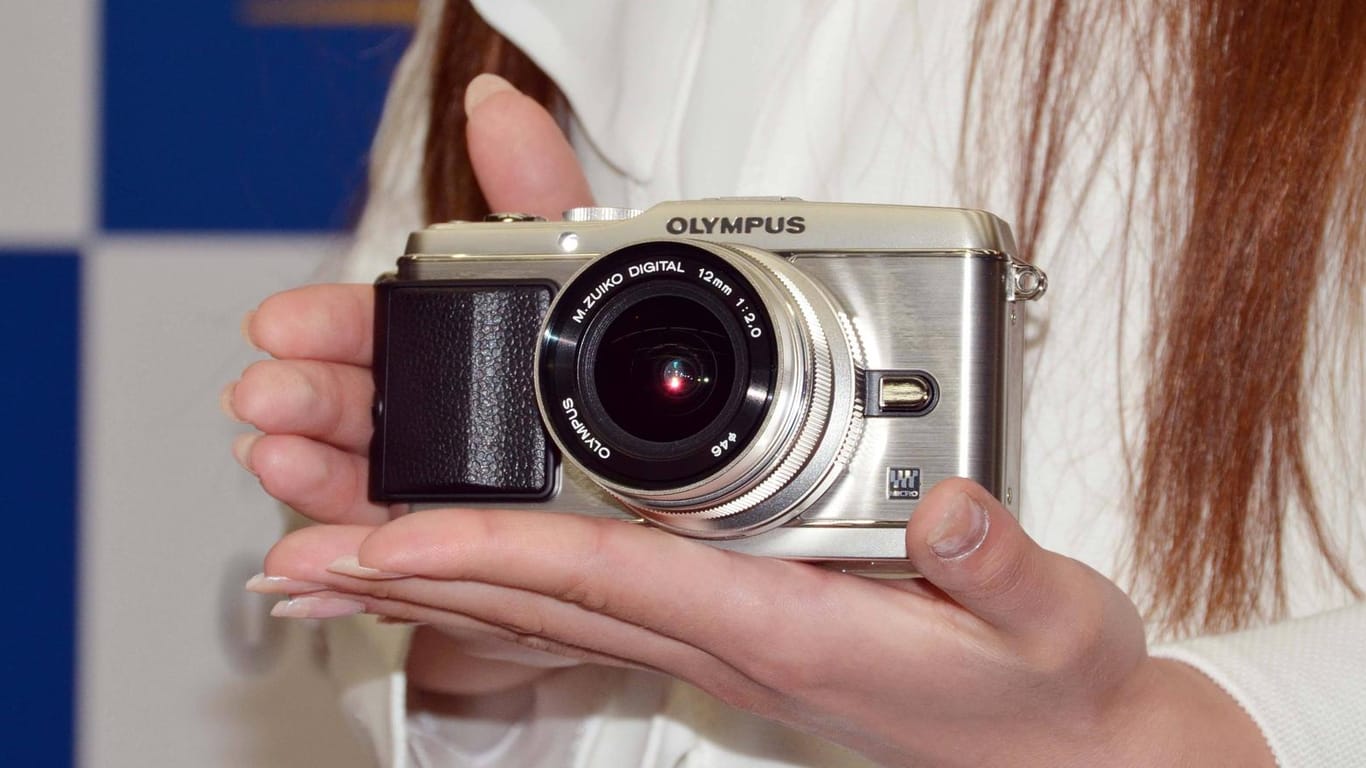 Eine Olympus-Kamera: Der Hersteller trennt sich von seiner Fotosparte.