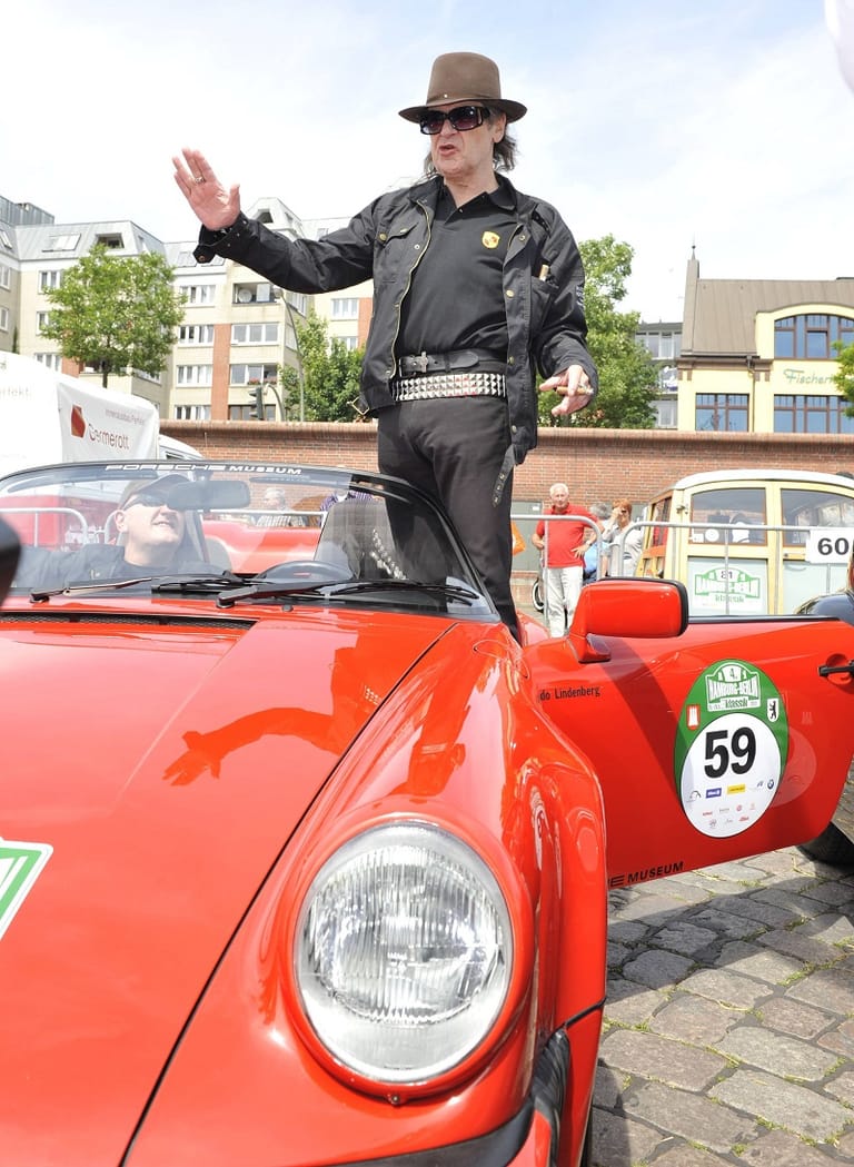 Udo Lindenberg: Sein Porsche ist eine Rarität.